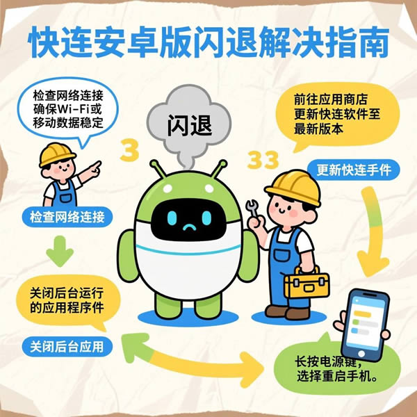 快连安卓版闪退怎么解决? 快连安卓版闪退怎么解决?