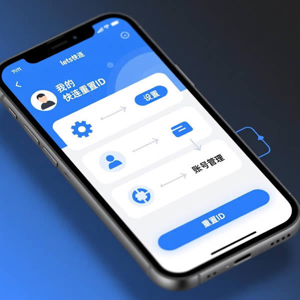 lets快连怎么重置id？