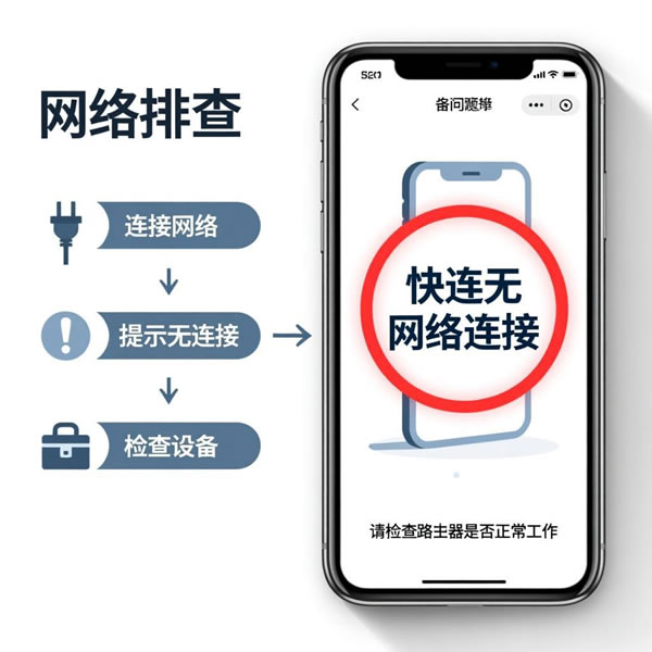快连无网络连接怎么回事? 快连无网络连接怎么回事?