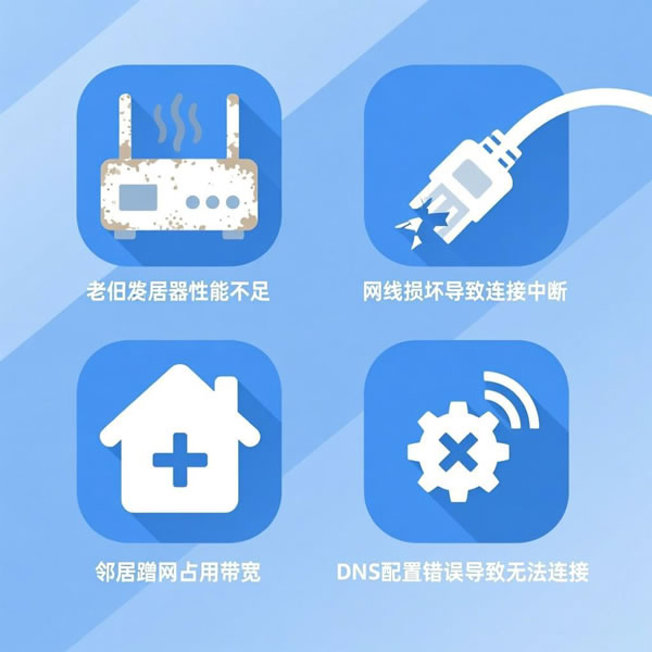 快连掉线原因有哪些? 快连掉线原因有哪些?