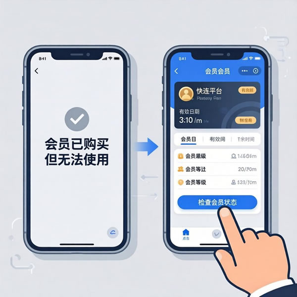快连购买会员后无法使用怎么办? 快连购买会员后无法使用怎么办?